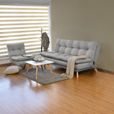 Sala Munich Plata 180x85cm de Cuatro Puestos Recinable - SOFAS Y POLTRONAS | Bylmo