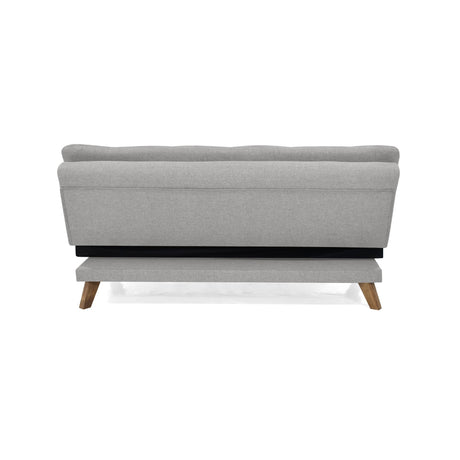 Sofacama Munich Plata 180x85cm de Tres Puestos Recinable - SOFAS Y POLTRONAS | Bylmo