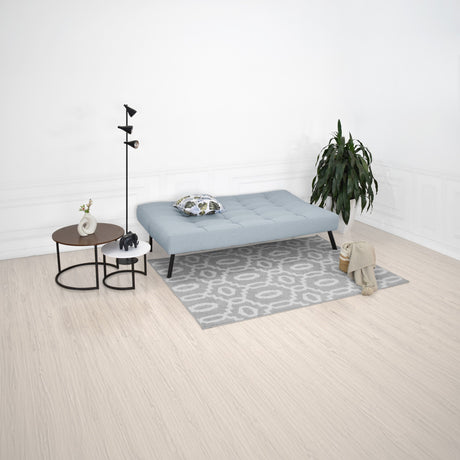 Sofacama Asher Plata 184x80cm de Tres Puestos Recinable - SOFAS Y POLTRONAS | Bylmo