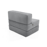 Sofacama Bosnia Gris 102x78cm de Un Puesto Recinable - SOFAS Y POLTRONAS | Bylmo