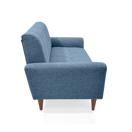 Sofá Zen Indigo 187x88cm de Tres Puestos con Apoya Brazos - SOFAS Y POLTRONAS | Bylmo