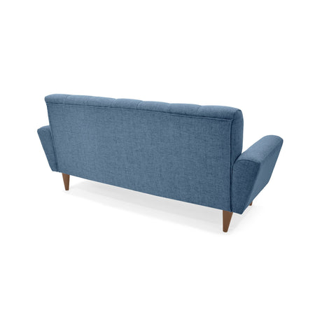 Sofá Zen Indigo 187x88cm de Tres Puestos con Apoya Brazos - SOFAS Y POLTRONAS | Bylmo