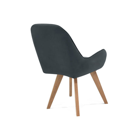 Poltrona Niza Gris 59x89cm de Un Puesto con Apoya Brazos - SOFAS Y POLTRONAS | Bylmo