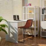 Escritorio con Biblioteca Match Blanco 120x134cm con Tres Repisas - ESCRITORIOS | Bylmo