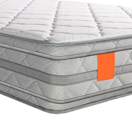 Colchón Firme Mercurio Blanco Sencillo 100x190cm Ortopedico con Pillow Sencillo - COLCHONES | Bylmo