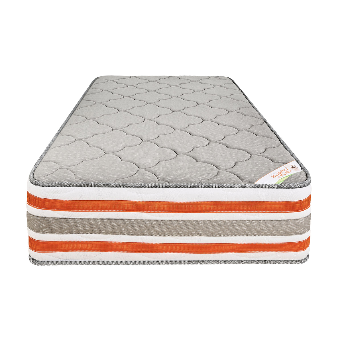 Colchón Firme Concord Pedic Gris Claro Semidoble 120x190cm Ortopedico - COLCHONES | Bylmo