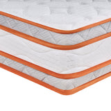 Colchón Medio Firme Pro Resor Blanco Doble 140x190cm Semiortopedico con Pillow Doble - COLCHONES | Bylmo