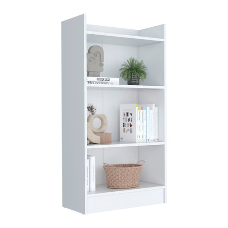 Combo Escritorio y Biblioteca Atlanter Rovere 120x81.5cm sin Cajones - ESCRITORIOS | Bylmo