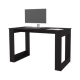 Escritorio Oviedo Wengue 120x73cm sin Cajones - ESCRITORIOS | Bylmo