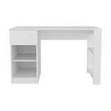 Escritorio Home Blanco 120.2x75.6cm con Un Cajón - ESCRITORIOS | Bylmo