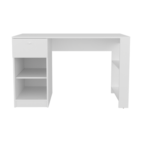 Escritorio Home Blanco 120.2x75.6cm con Un Cajón - ESCRITORIOS | Bylmo