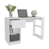 Escritorio Home Blanco 120.2x75.6cm con Un Cajón - ESCRITORIOS | Bylmo
