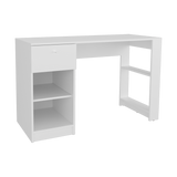 Escritorio Home Blanco 120.2x75.6cm con Un Cajón - ESCRITORIOS | Bylmo