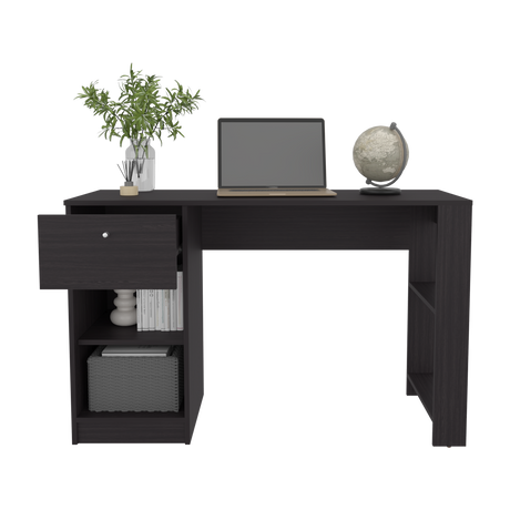 Escritorio Home Wengue 120.2x75.6cm con Un Cajón - ESCRITORIOS | Bylmo