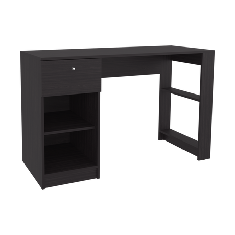 Escritorio Home Wengue 120.2x75.6cm con Un Cajón - ESCRITORIOS | Bylmo