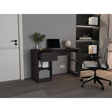 Escritorio Home Wengue 120.2x75.6cm con Un Cajón - ESCRITORIOS | Bylmo