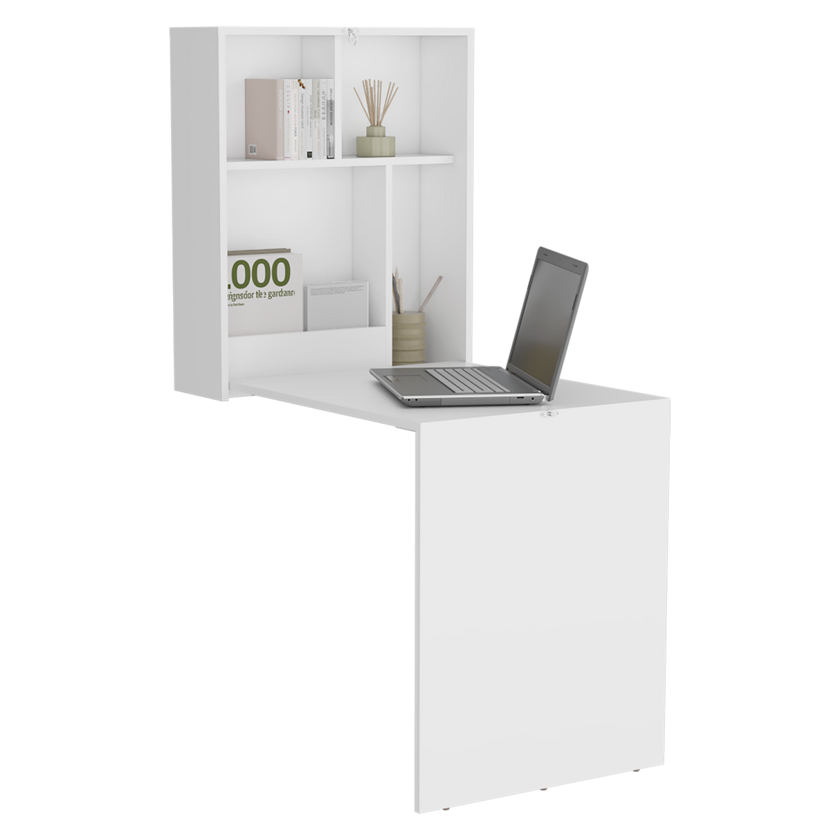 Escritorio Klapar Blanco 60x72.7cm sin Cajones - ESCRITORIOS | Bylmo