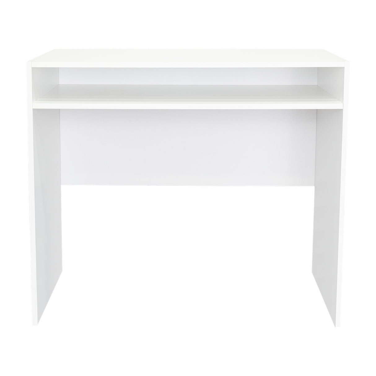 Escritorio Stella Blanco 89.2x77cm sin Cajones - ESCRITORIOS | Bylmo