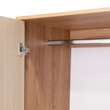 Closet Sevilla Fresno Europeo Mallado 80x180cm Con Tres Cajones y Cinco Compartimientos - CLOSETS | Bylmo
