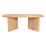Mesa de Centro Ted Fresno Europeo 120.2x42.2cm Ovalado - MESAS DE CENTRO | Bylmo