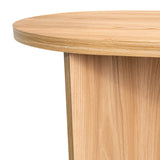 Mesa de Centro Ted Fresno Europeo 120.2x42.2cm Ovalado - MESAS DE CENTRO | Bylmo