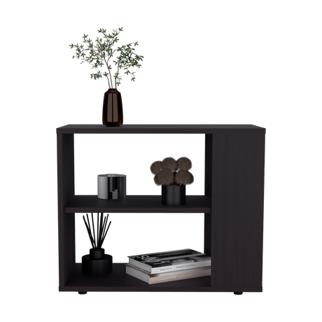 Mueble Auxiliar Garden Wengue 60x50cm Rectangular con Dos Compartimientos - MESAS AUXILIARES | Bylmo