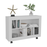 Mueble Auxiliar Joge Blanco 95x64.5cm Rectangular con Seis Compartimientos - MESAS AUXILIARES | Bylmo