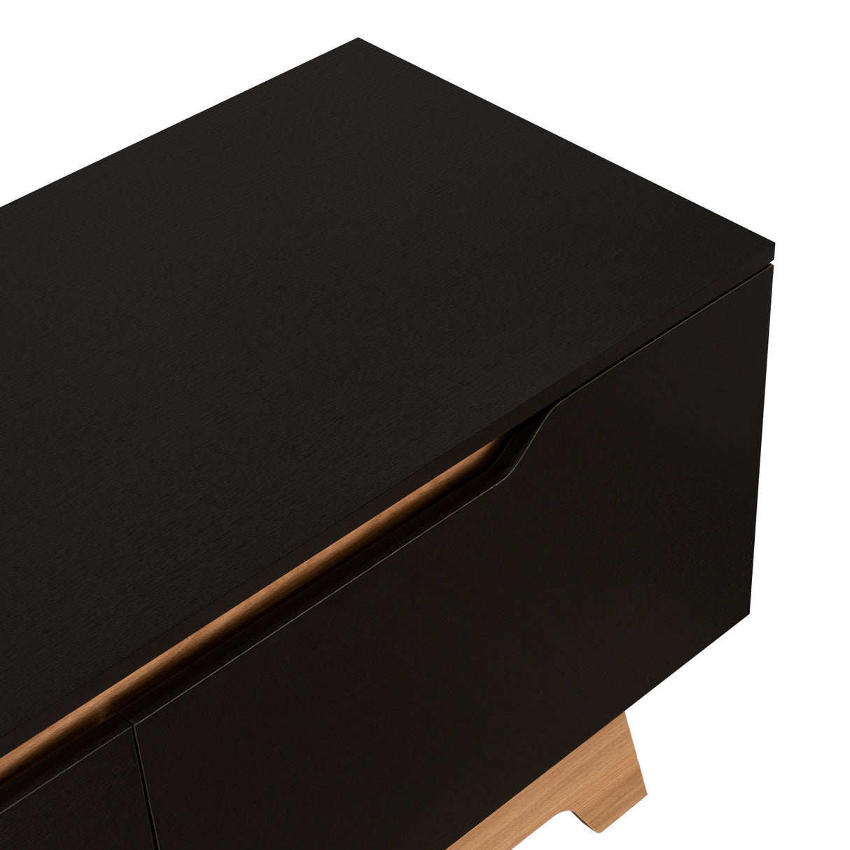 Centro de Entretenimiento Woodall Wengue y Fresno Europeo 180.6x53cm Para TV Hasta 80 Pulgadas - MUEBLES DE TV | Bylmo