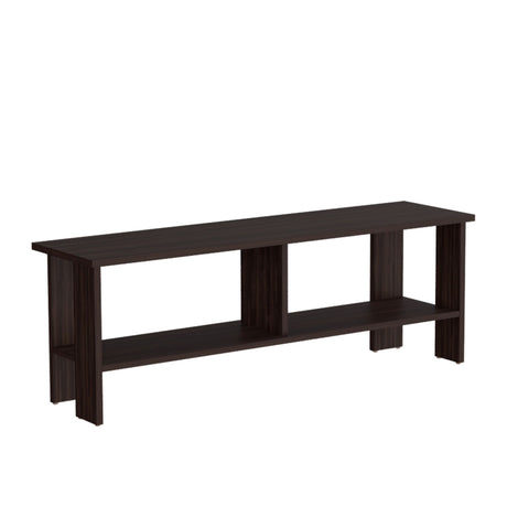 Mesa para TV Navia Nogal 120.3x42.1cm Para TV Hasta 55 Pulgadas - MUEBLES DE TV | Bylmo