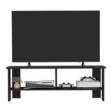 Mesa para TV Navia Wengue 120.3x42.1cm Para TV Hasta 55 Pulgadas - MUEBLES DE TV | Bylmo