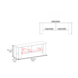 Mesa para TV Navia Wengue 120.3x42.1cm Para TV Hasta 55 Pulgadas - MUEBLES DE TV | Bylmo