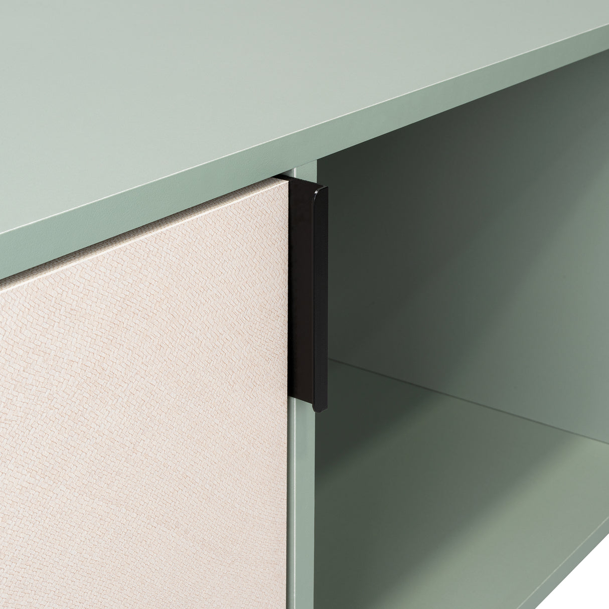 Rack de TV Vulcan Agave y Toquilla 160x58cm Para TV Hasta 65 Pulgadas con Ranuras para Cables - MUEBLES DE TV | Bylmo