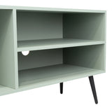 Rack de TV Vulcan Agave y Toquilla 160x58cm Para TV Hasta 65 Pulgadas con Ranuras para Cables - MUEBLES DE TV | Bylmo