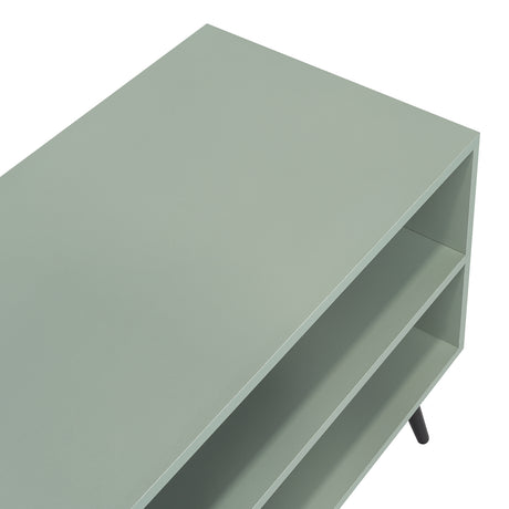 Rack de TV Vulcan Agave y Toquilla 160x58cm Para TV Hasta 65 Pulgadas con Ranuras para Cables - MUEBLES DE TV | Bylmo