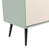 Rack de TV Vulcan Agave y Toquilla 160x58cm Para TV Hasta 65 Pulgadas con Ranuras para Cables - MUEBLES DE TV | Bylmo