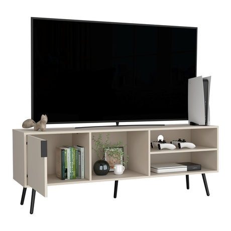 Rack de TV Vulcan Capri 160x58cm Para TV Hasta 65 Pulgadas con Ranuras para Cables - MUEBLES DE TV | Bylmo