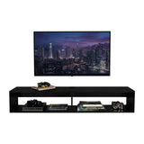 Rack de TV Flotante Wengue 150x26.5cm