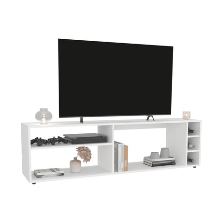 Rack de TV Suxta Blanco 160x45.4cm Para TV Hasta 70 Pulgadas - MUEBLES DE TV | Bylmo