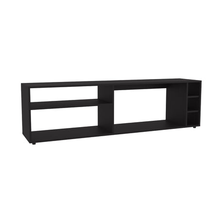 Rack de TV Suxta Wengue 160x45.4cm Para TV Hasta 70 Pulgadas - MUEBLES DE TV | Bylmo