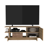 Rack de TV Bilbao Fresno Europeo 120.1x49.2cm Para TV Hasta 50 Pulgadas - MUEBLES DE TV | Bylmo