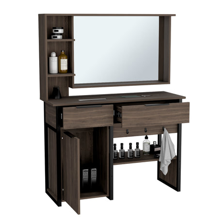 Tocador Holland Milan 111.6x146.2cm con Espejo y Dos Cajones - TOCADORES | Bylmo