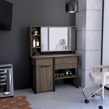 Tocador Holland Milan 111.6x146.2cm con Espejo y Dos Cajones - TOCADORES | Bylmo