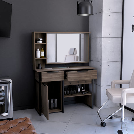 Tocador Holland Milan 111.6x146.2cm con Espejo y Dos Cajones - TOCADORES | Bylmo