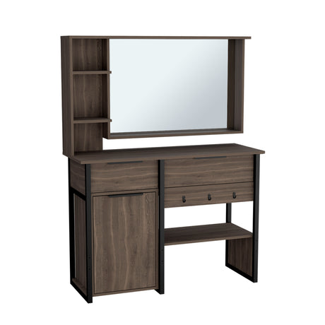 Tocador Holland Milan 111.6x146.2cm con Espejo y Dos Cajones - TOCADORES | Bylmo