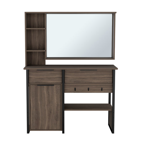 Tocador Holland Milan 111.6x146.2cm con Espejo y Dos Cajones - TOCADORES | Bylmo