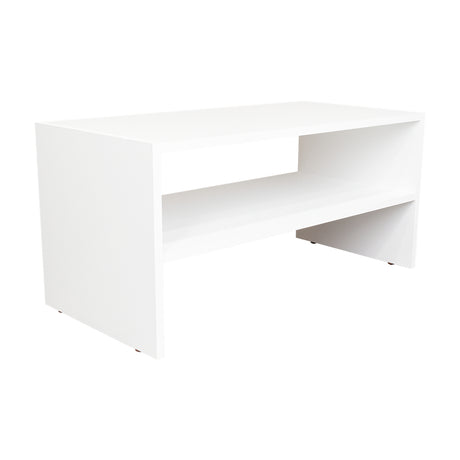 Zapatero Silpa Blanco 72x34.9cm de Un Nivel Apilable - ZAPATEROS | Bylmo