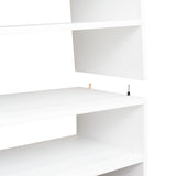 Zapatero Silpa Blanco 72x34.9cm de Un Nivel Apilable - ZAPATEROS | Bylmo