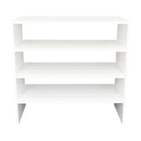 Zapatero Silpa Blanco 72x34.9cm de Un Nivel Apilable - ZAPATEROS | Bylmo