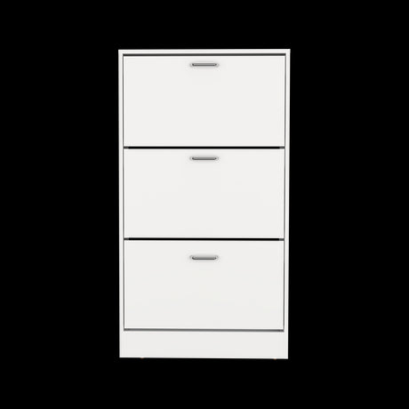 Zapatero Inola Blanco 63x115.2cm de Tres Niveles - ZAPATEROS | Bylmo