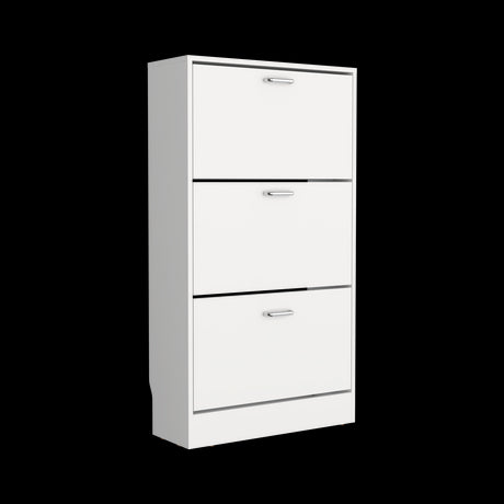 Zapatero Inola Blanco 63x115.2cm de Tres Niveles - ZAPATEROS | Bylmo